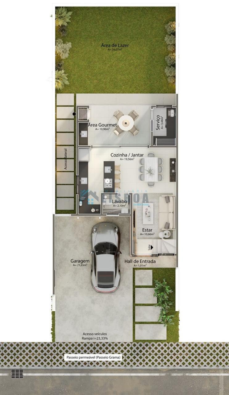 planta da casa