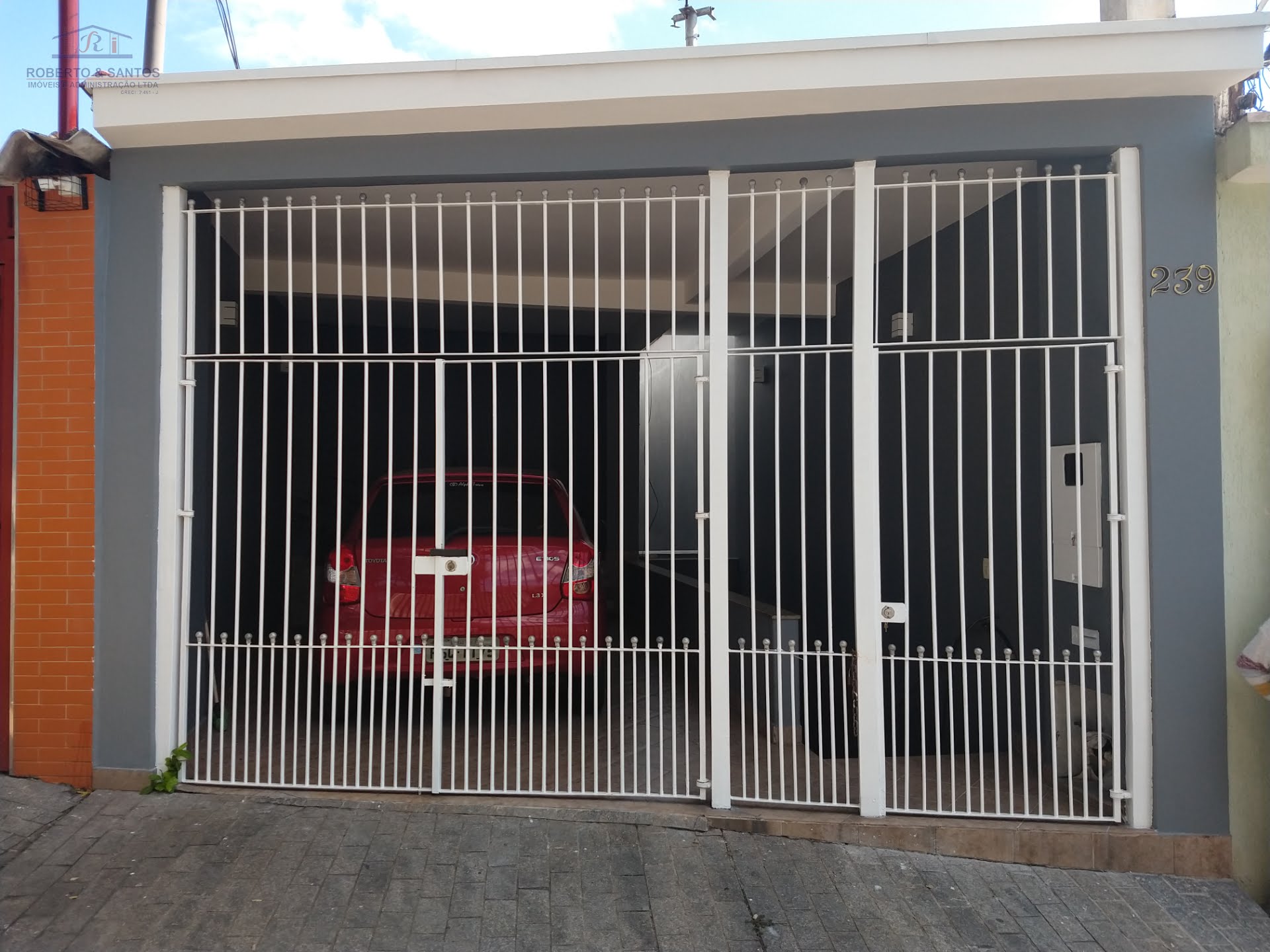 Frente da casa