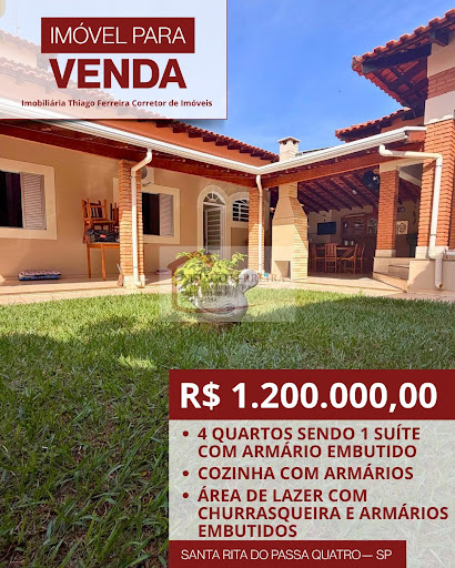 Casa em Jardim Bonanza  -  Santa Rita do Passa Quatro