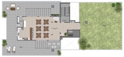 Pavimento terraço