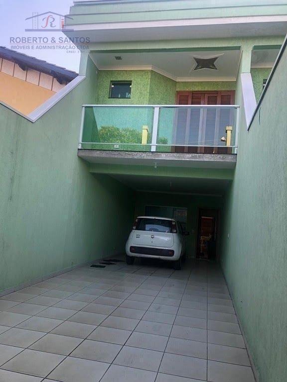 fachada com garagem