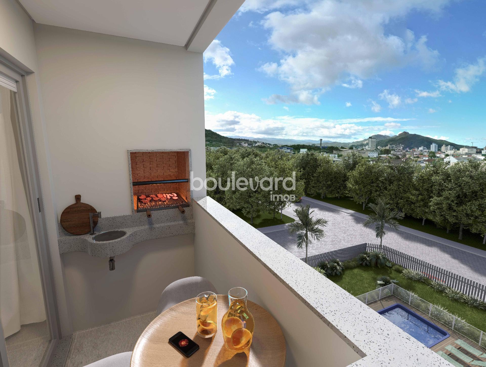 Apartamento à venda com 2 quartos, 1 suíte, 1 vaga e 59m² no Rio Caveiras, Biguaçu (SC) — foto 9 de 12