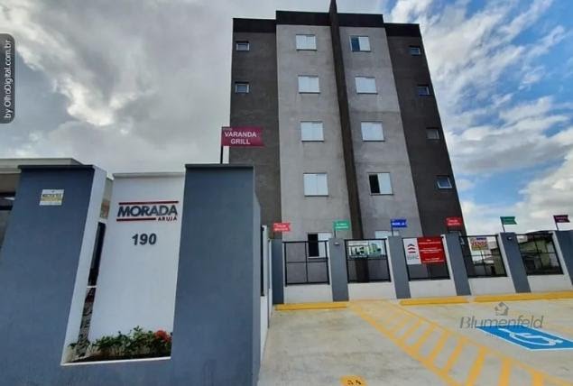 Apartamento à venda com 2 quartos, 2 banheiros, 3 vagas e 57m² no Condominio Morada, Arujá — foto principal