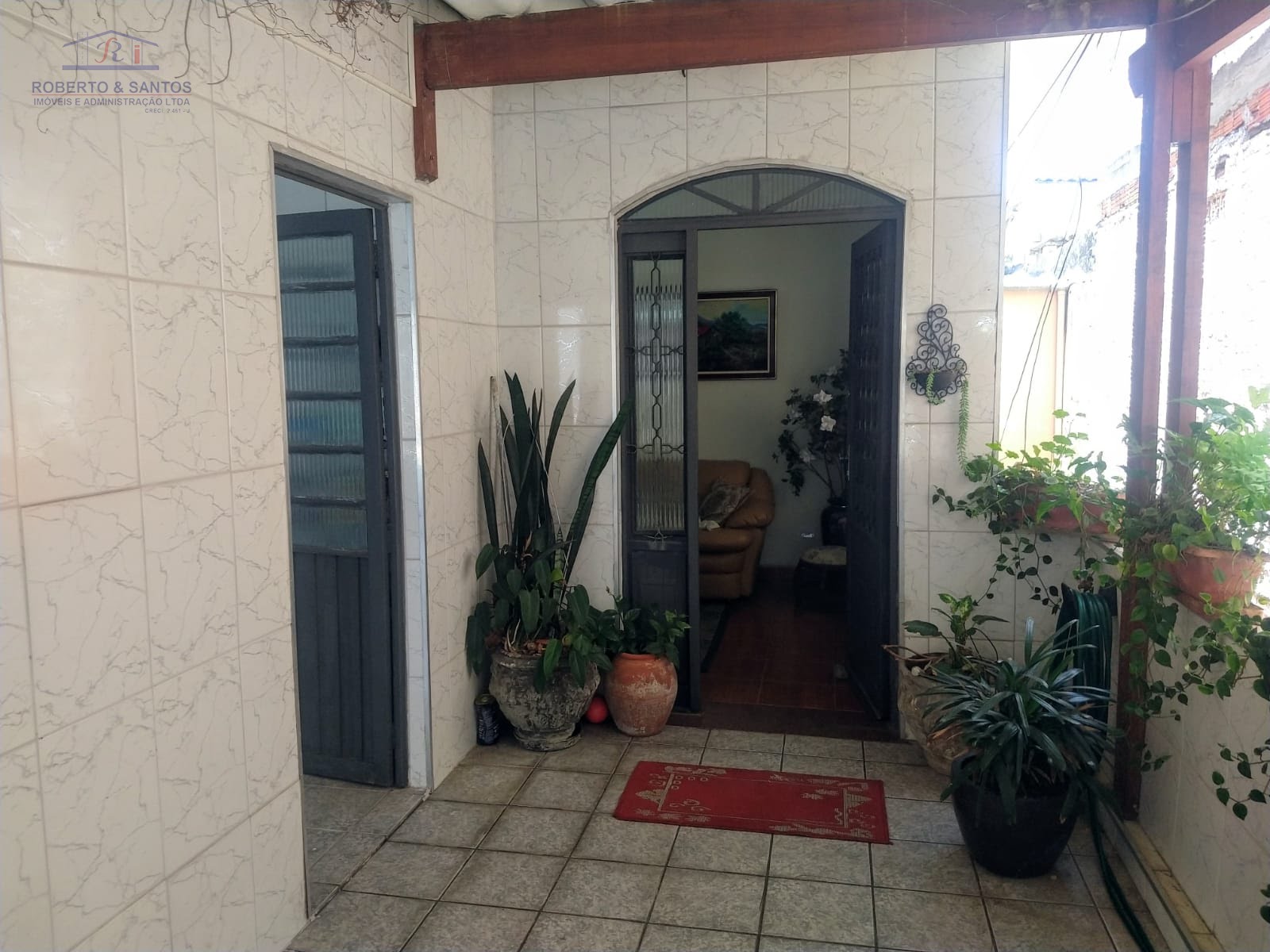 Entrada da casa 
