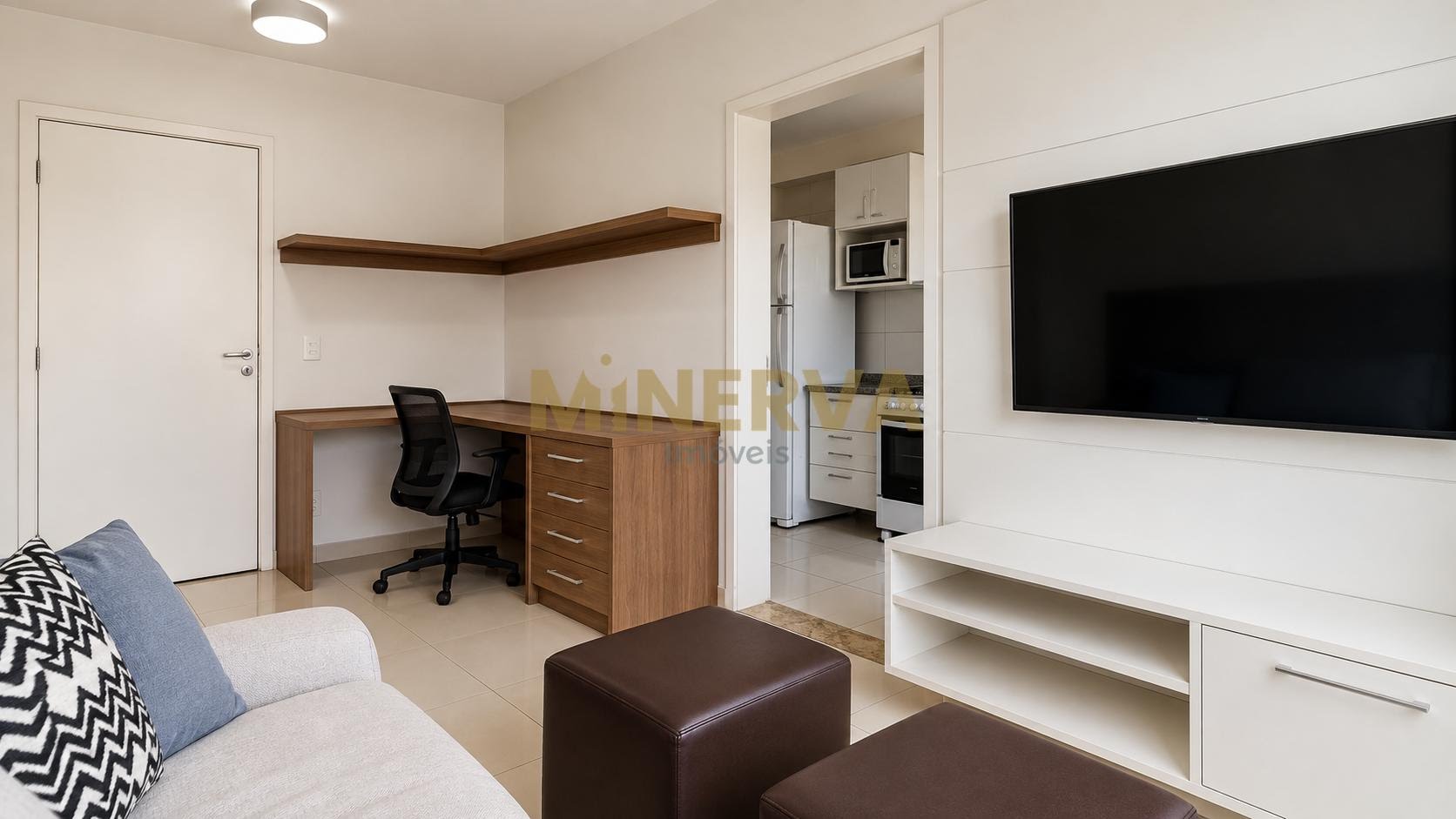 Studio para alugar com 2 quartos, 1 suíte, 1 vaga e 60m² no Macedo, Guarulhos (SP) — foto 4 de 14