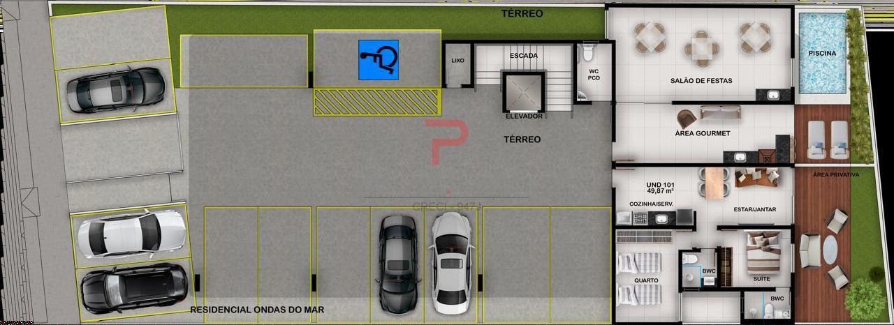 Apartamento à venda com 3 quartos, 1 suíte, 1 vaga e 61m² no Jardim Oceania, João Pessoa (PB) — foto 12 de 15
