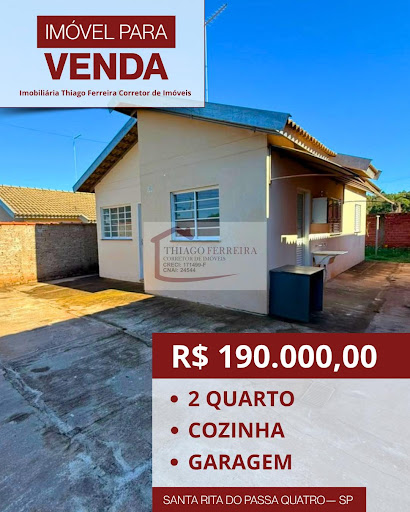 Casa em Jardim Planalto  -  Santa Rita do Passa Quatro
