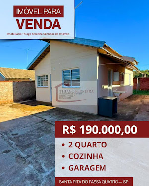 Casa em Jardim Planalto  -  Santa Rita do Passa Quatro