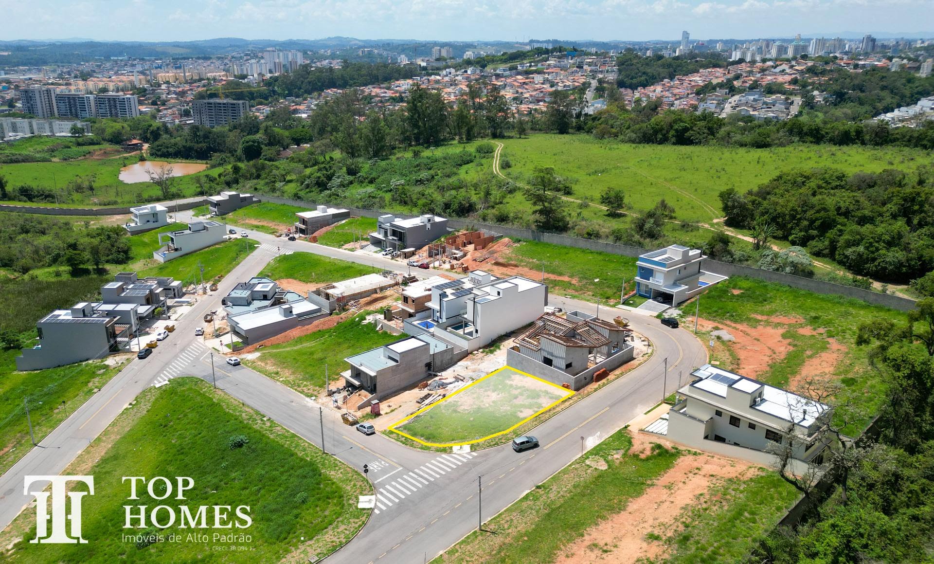 Terreno/lote à venda no condomínio Residencial Lago Azul em Jundiaí SP
