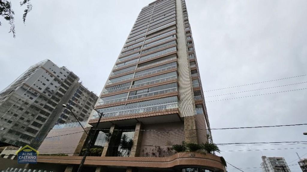 Apartamento à venda com 3 quartos, 3 banheiros, 2 vagas e 122m² no Guilhermina, Praia Grande — foto principal