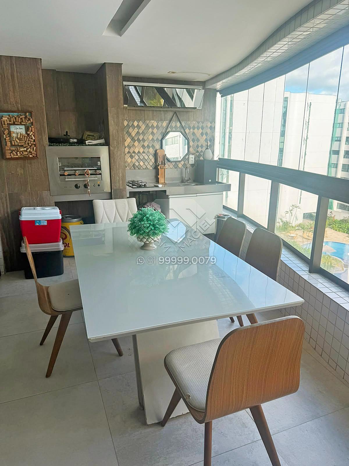 Apartamento à venda com 4 quartos, 4 suítes, 4 vagas e 208m² no Apipucos, Recife (PE) — foto 5 de 25