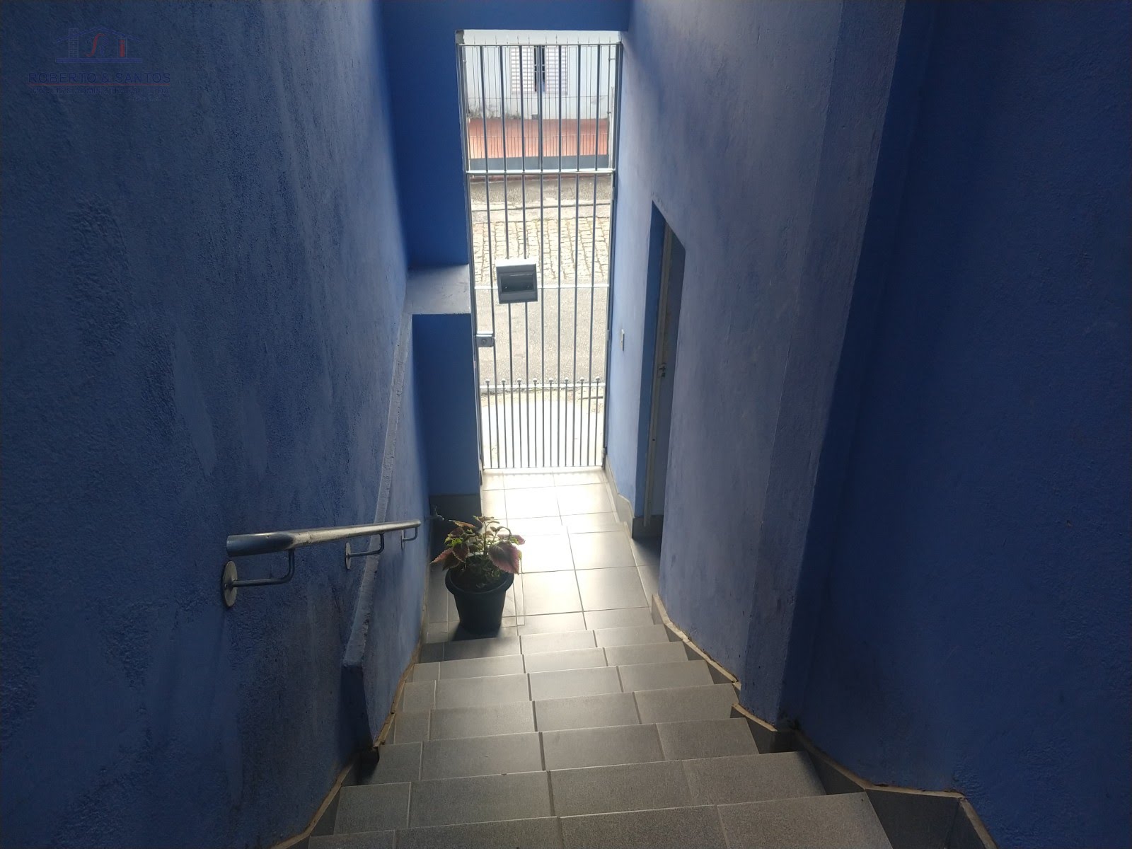 Escadas de acesso, outra vista