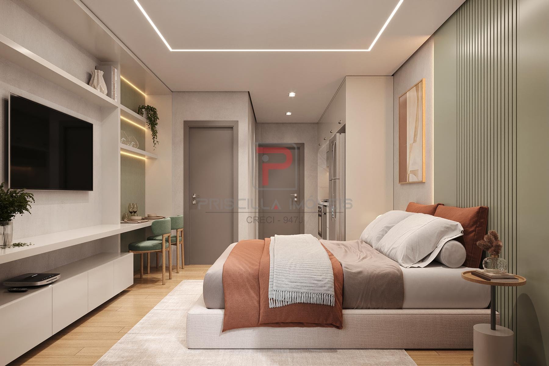 Apartamento à venda com 1 quarto, 1 banheiro e 23m² no Intermares, Cabedelo (PB) — foto 8 de 19