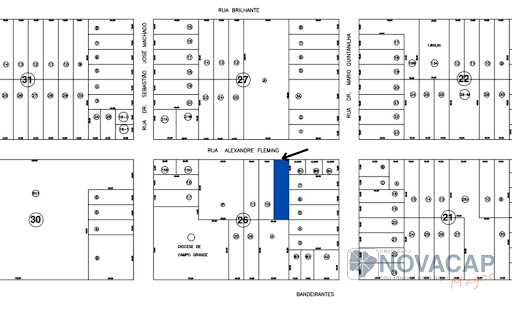 Terreno em Vila Bandeirante - Campo Grande: 900 m² Venda por R$ 600.000