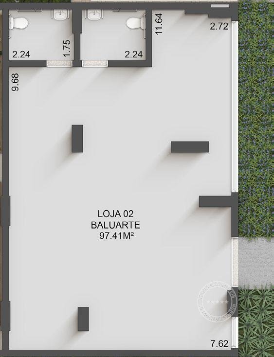 Planta 02 - 97,41m² - loja