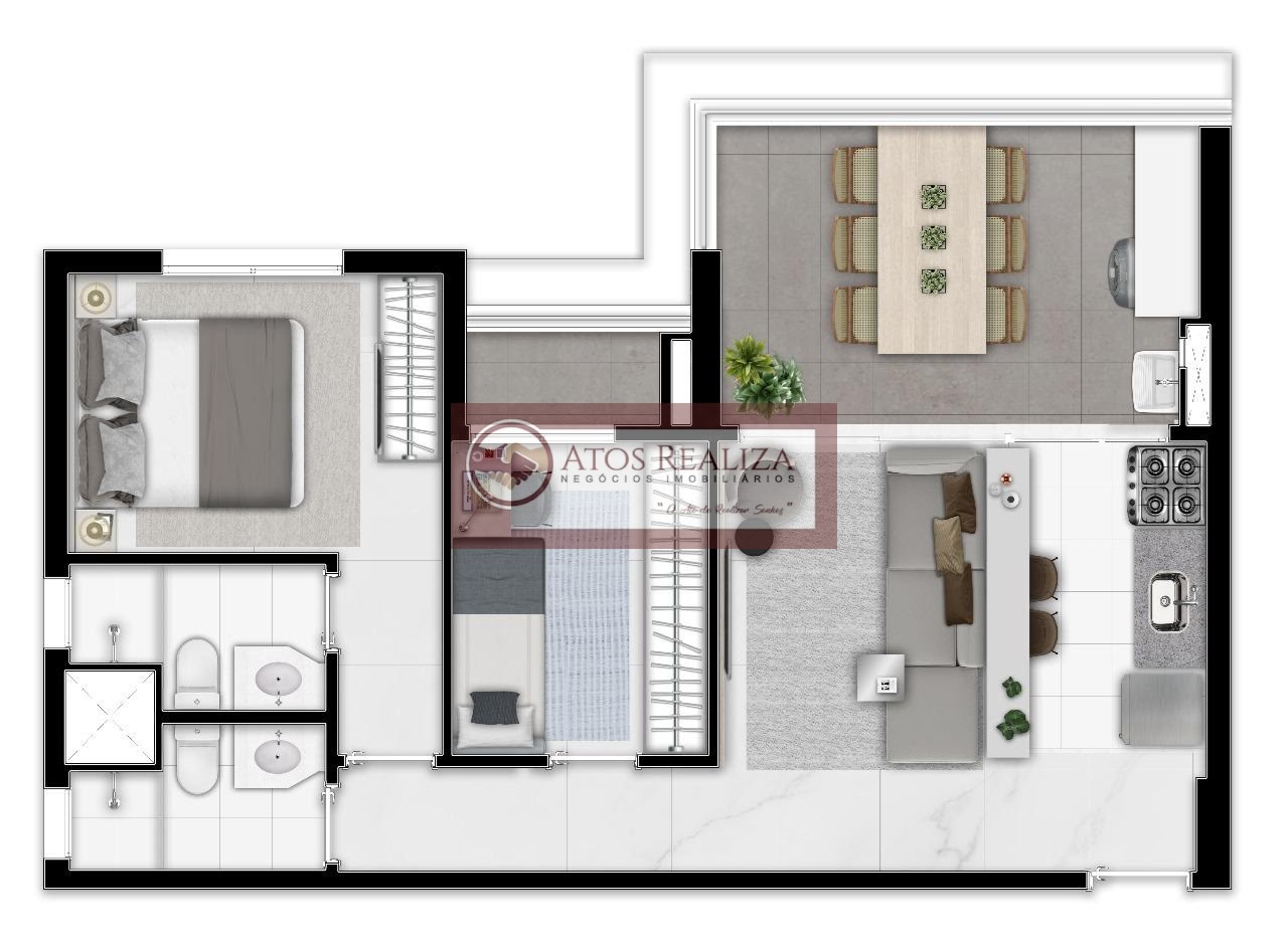 Apartamento à venda com 2 quartos, 1 suíte, 1 vaga e 59m² no Santo Amaro, São Paulo (SP) — foto 28 de 30