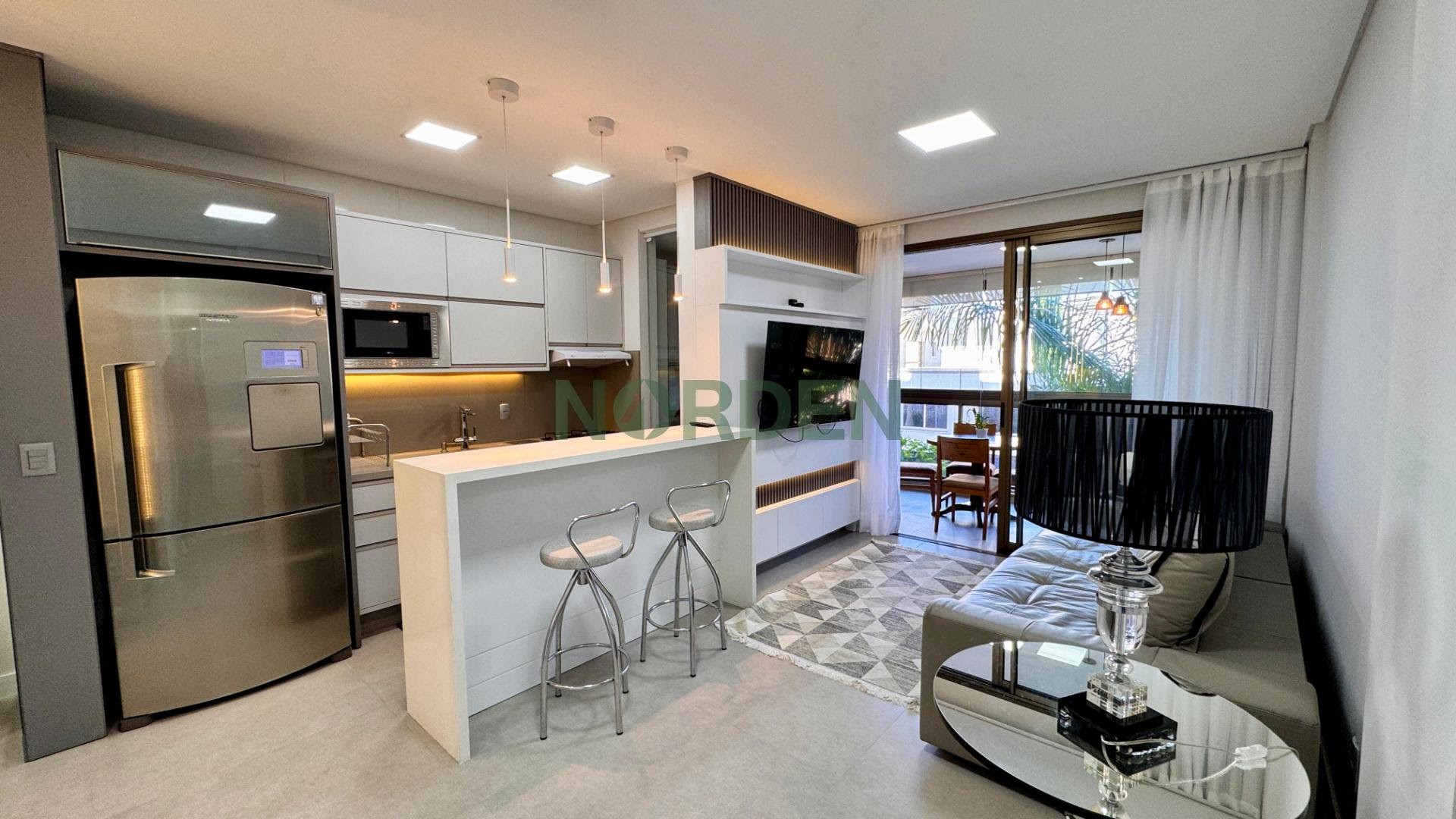 Apartamento de 90 m² com 2 quartos no Icon Home Design, Jurerê Internacional