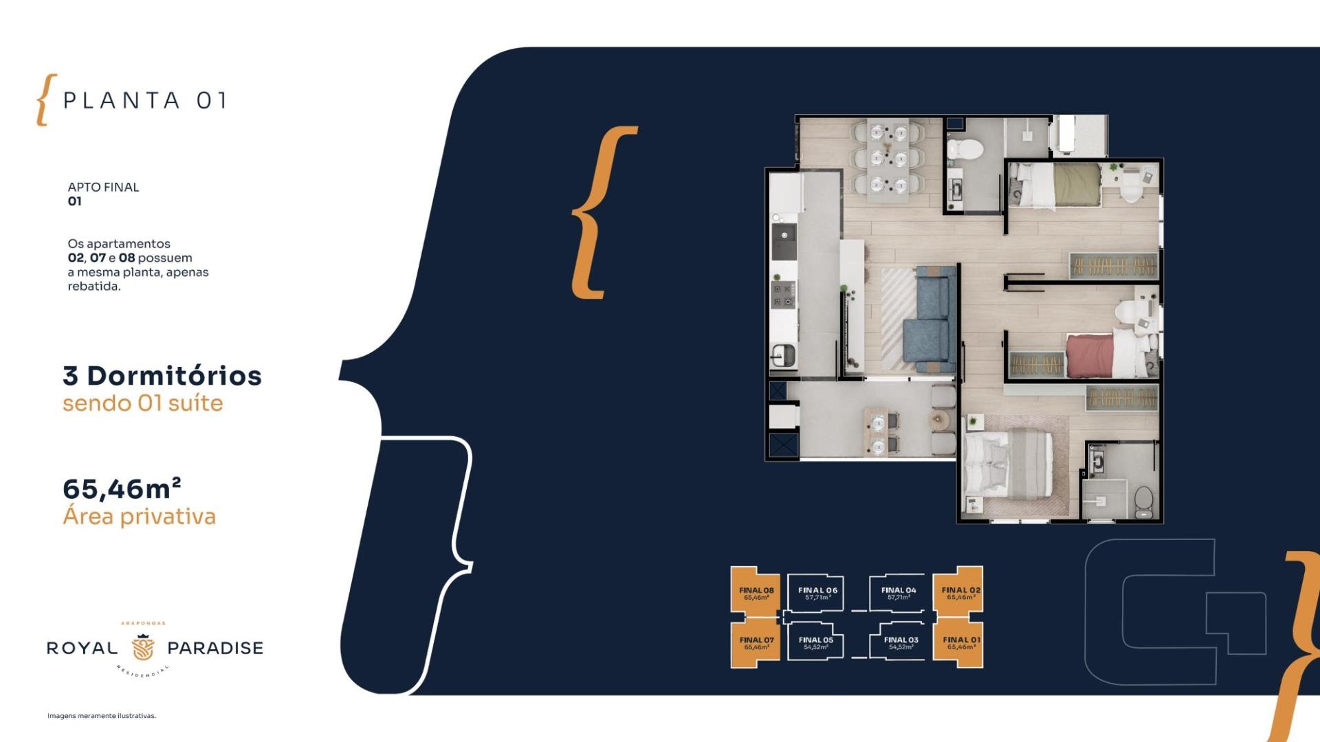 Apartamento à venda com 2 quartos, 1 banheiro, 1 vaga e 54m² no Conjunto Novo Centauro, Arapongas (PR) — foto 30 de 30