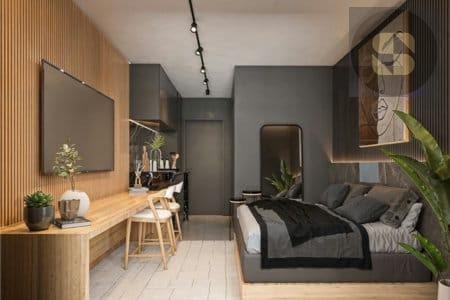 Studio à venda, Cuiabá, 21m², 1 quarto, R$400 mil