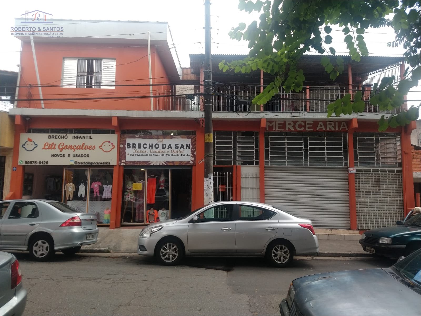 Frente de 15,50mts.