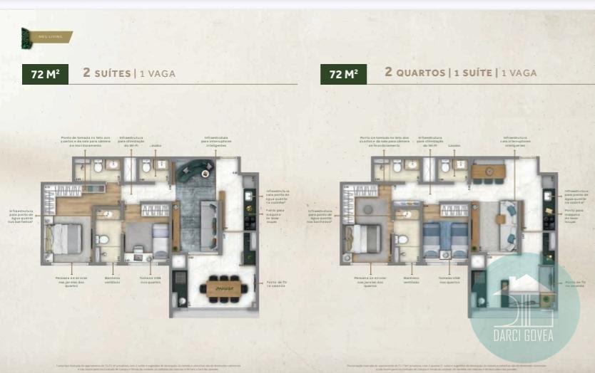 Apartamento à venda com 2 quartos, 1 suíte, 1 vaga e 72m² no Freguesia do Ó, São Paulo (SP) — foto 2 de 14