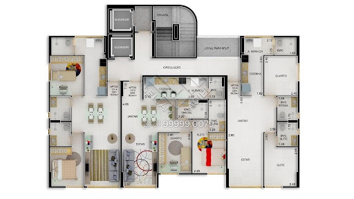 Compre Apartamento à venda em Casa Amarela, Recife. 2 quartos (1 suíte), 60m², andar alto e lazer completo. Agende sua visita!