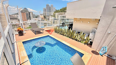Cobertura linear à venda em Botafogo: 206m², 4 quartos