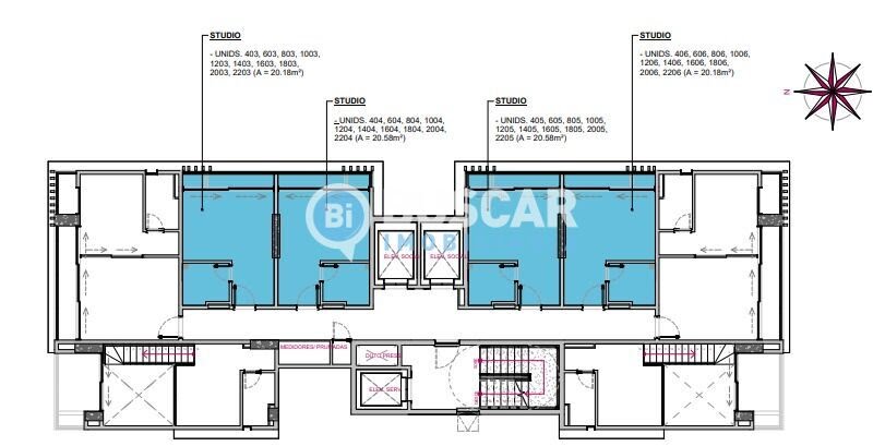 Apartamento à venda com 1 quarto, 1 suíte e 20m² no Centro, Feira de Santana (BA) — foto 5 de 6