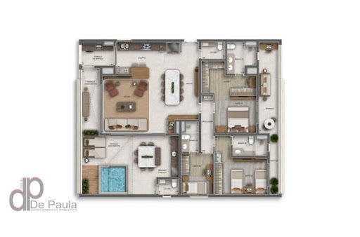 Planta 162m2 -  Cobertura  Penthouse