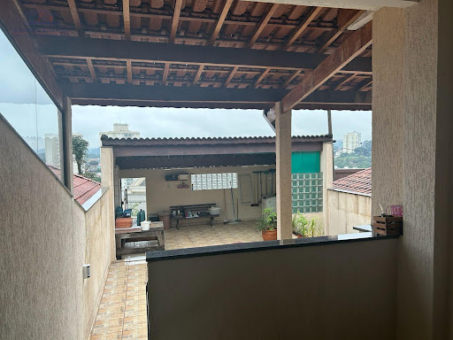 Vista da área de lazer e quintal