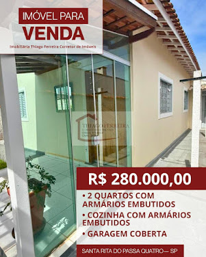 Casa em Parque São Paulo  -  Santa Rita do Passa Quatro