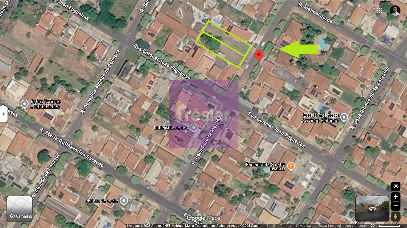 Terreno à venda com 625m² de terreno no Santos Dumont, Três Lagoas (MS) — foto 3 de 3