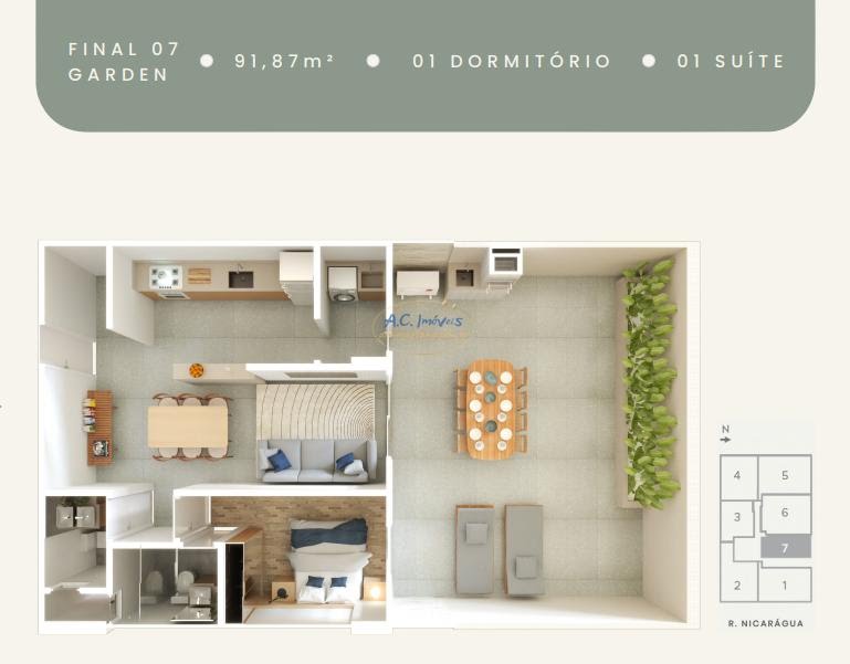 Apartamento à venda com 2 quartos, 1 suíte, 1 vaga e 56m² no Guilhermina, Praia Grande (SP) — foto 26 de 28