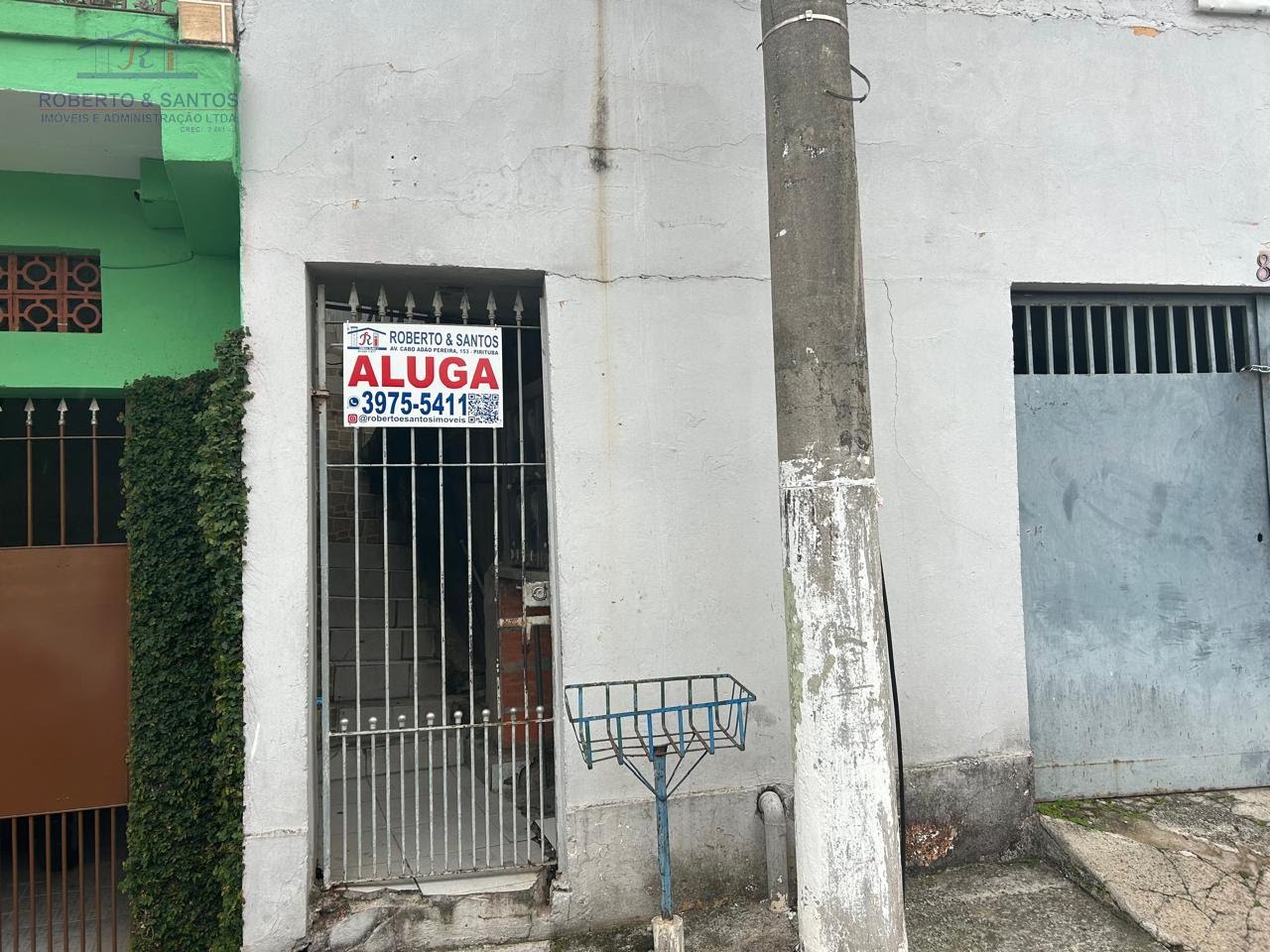 Entrada das casas