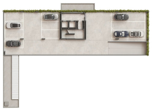 Pavimento garagem