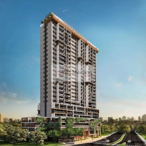 Apartamento novo alto padrão de 1 quarto 1 vaga em Brooklin