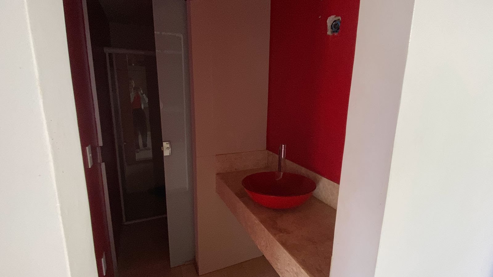 Banheiro área gourmet