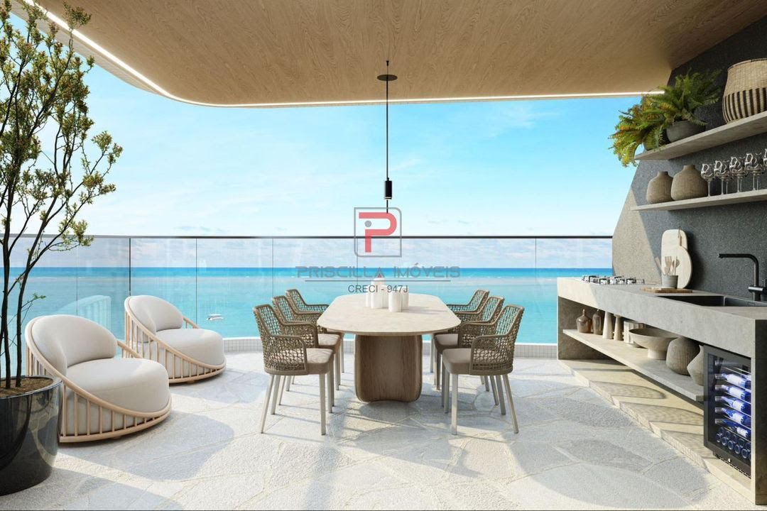 Apartamento à venda com 3 quartos, 2 suítes, 1 vaga e 100m² no Areia Dourada, Cabedelo (PB) — foto 7 de 12