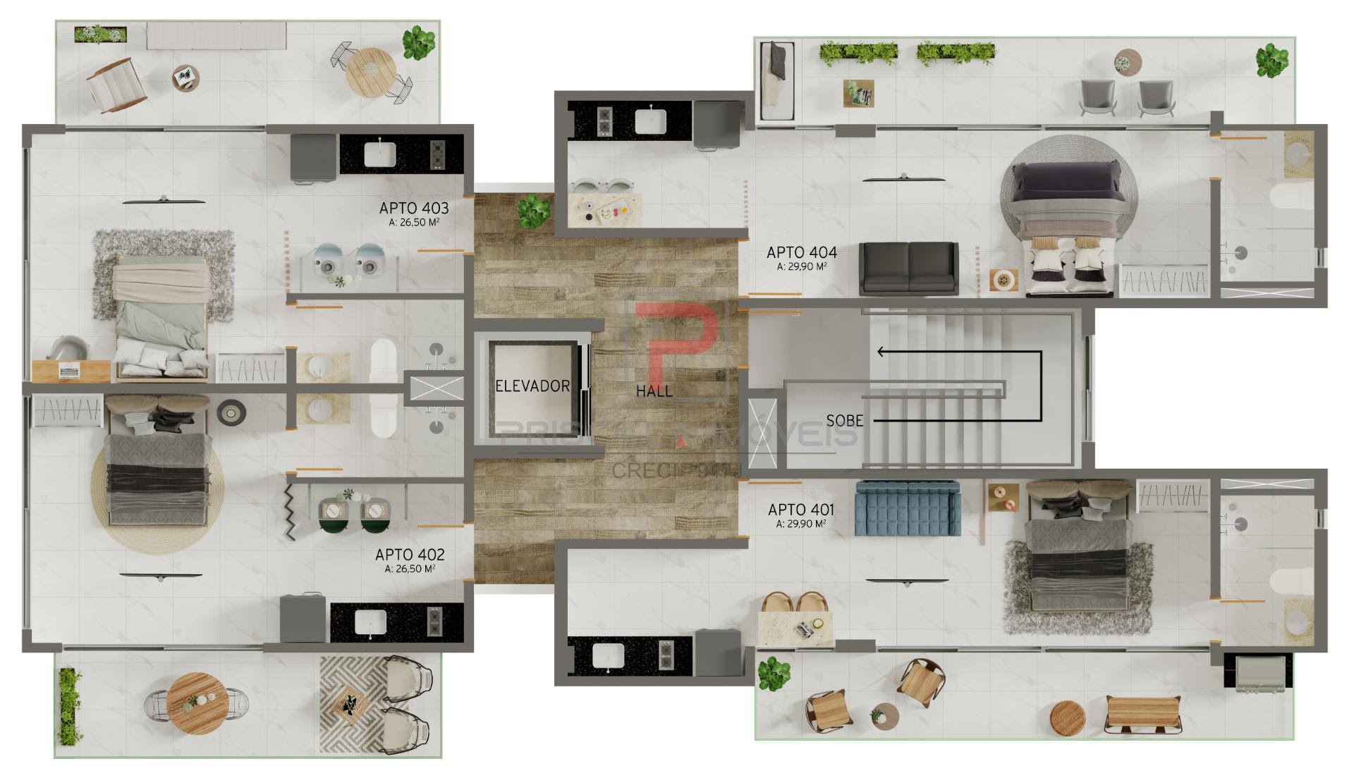Apartamento à venda com 1 quarto, 1 banheiro e 29m² no Jardim Oceania, João Pessoa (PB) — foto 9 de 19