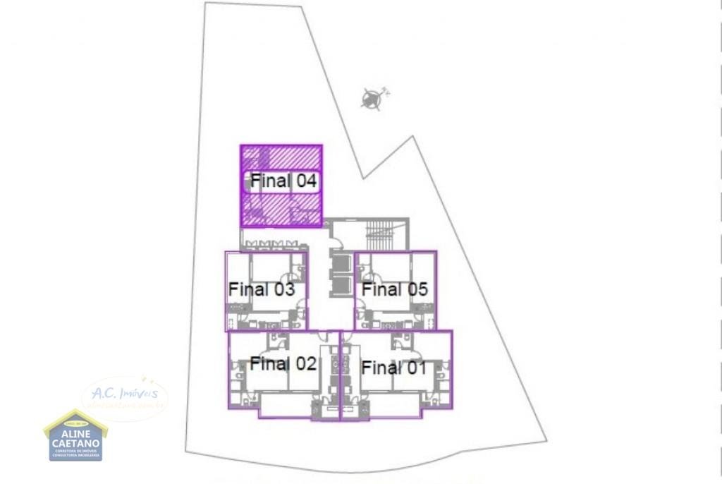 Apartamento à venda com 2 quartos, 2 suítes, 1 vaga e 75m² no Vila Caiçara, Praia Grande (SP) — foto 12 de 16