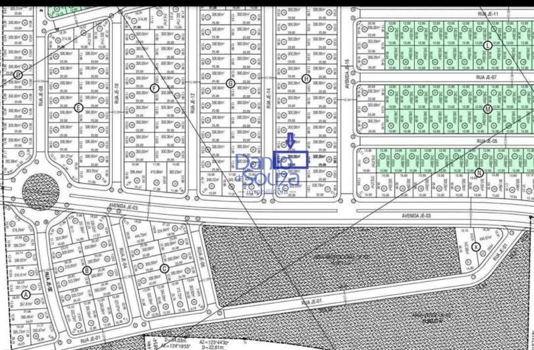 Terreno à venda com 300m² de terreno no Jardim Esplêndido, Araxá — foto principal