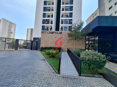 Aluga apartamento Residencial Fit Campolim  2 dormitórios com 1 suíte 