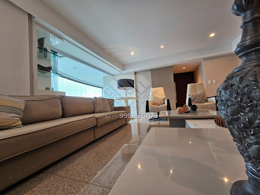 Apartamento a venda no Edif Estação Jaqueira - 208m² 4 suítes, mobiliado e decorado em andar alto