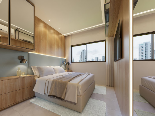 Apartamento em construção Ed. Vivenza 2 Quartos em Casa Amarela, Recife
