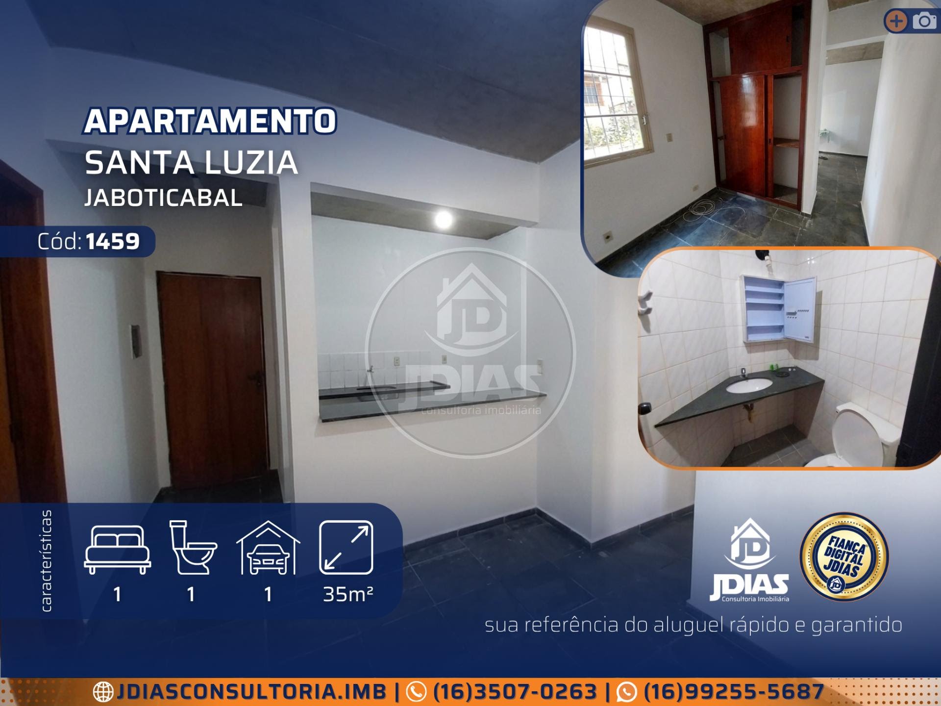 Apartamento, 1 quarto, 35 m² - Foto 1
