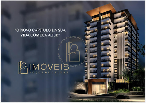 Apartamento Studio no Centro plano de Poços de Caldas