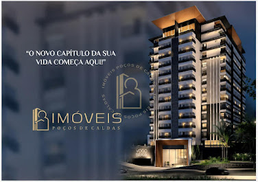 Apartamento Studio no Centro plano de Poços de Caldas