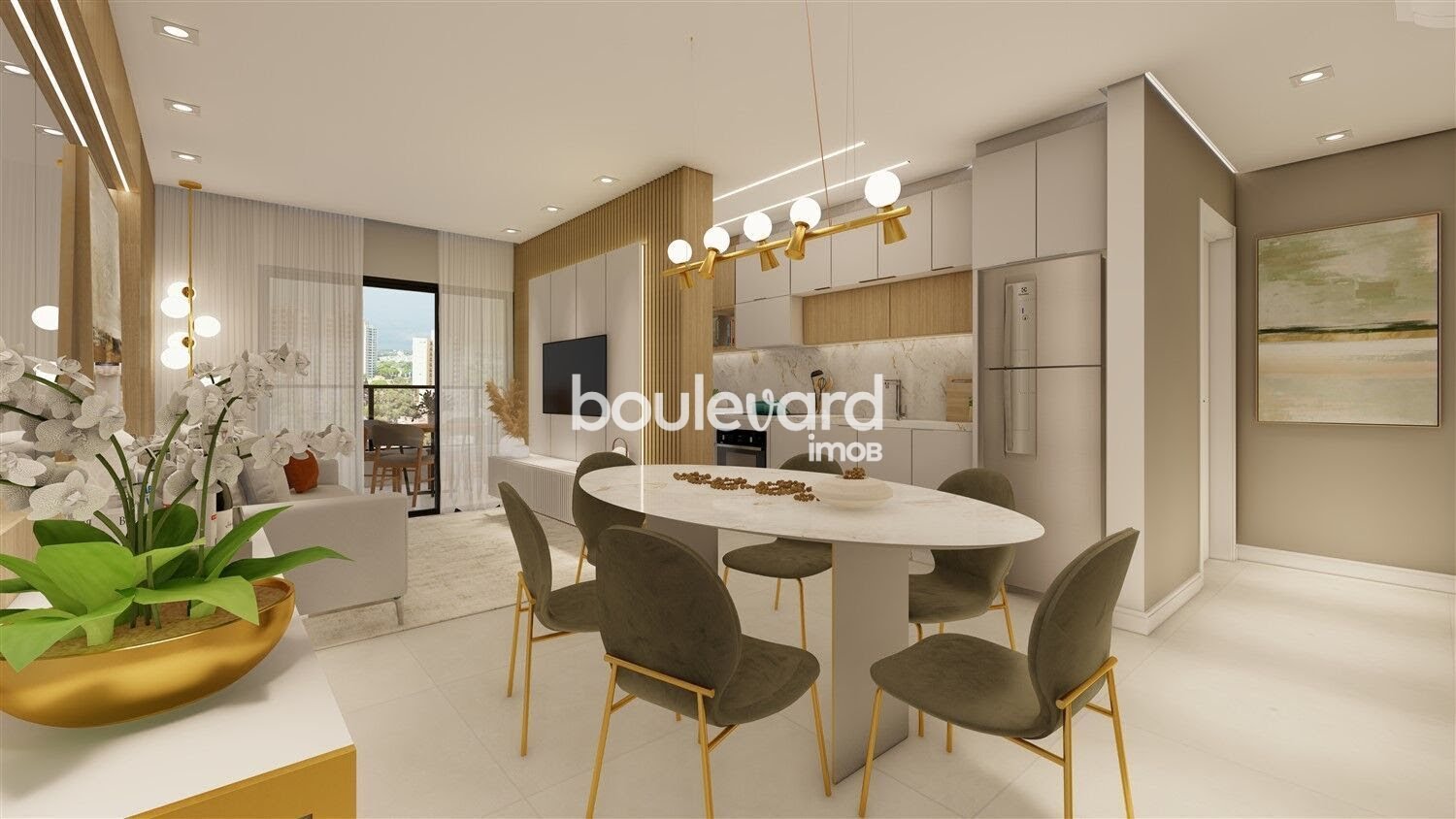 Apartamento à venda com 2 quartos, 2 suítes, 1 vaga e 89m² no Barreiros, São José (SC) — foto 6 de 30