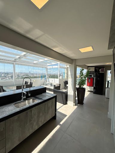 Espaço Gourmet com Solarium 