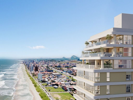 Apartamento frente mar,26o andar, R$3.314.000 Barra Velha/SC
